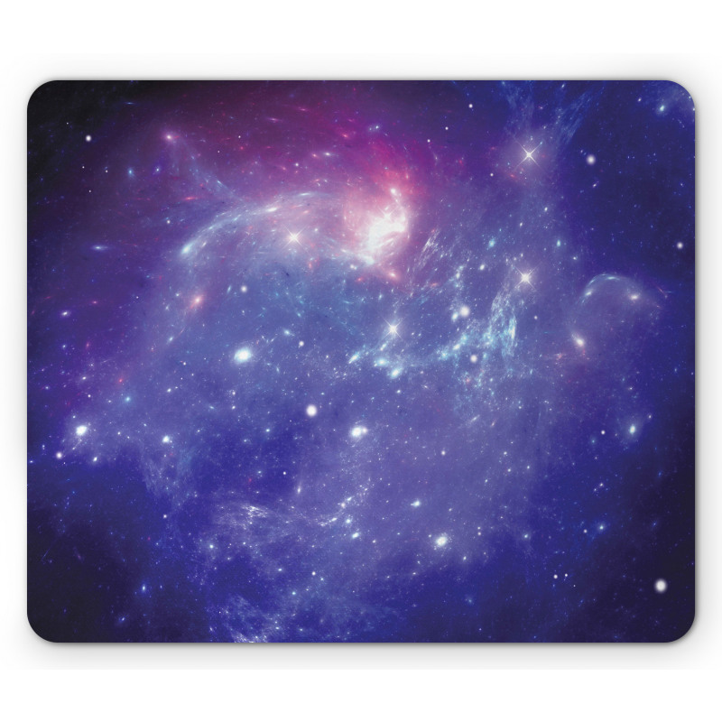 Milky Way Galaxy Stars Mouse Pad