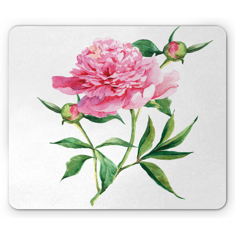 Vintage Peony Mouse Pad