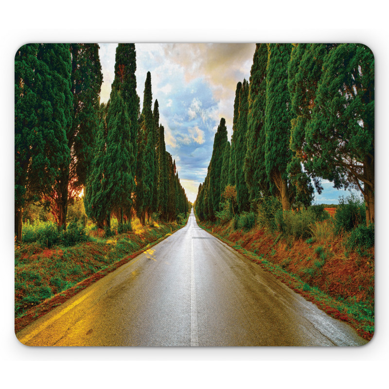 Europe Country Village Mouse Pad