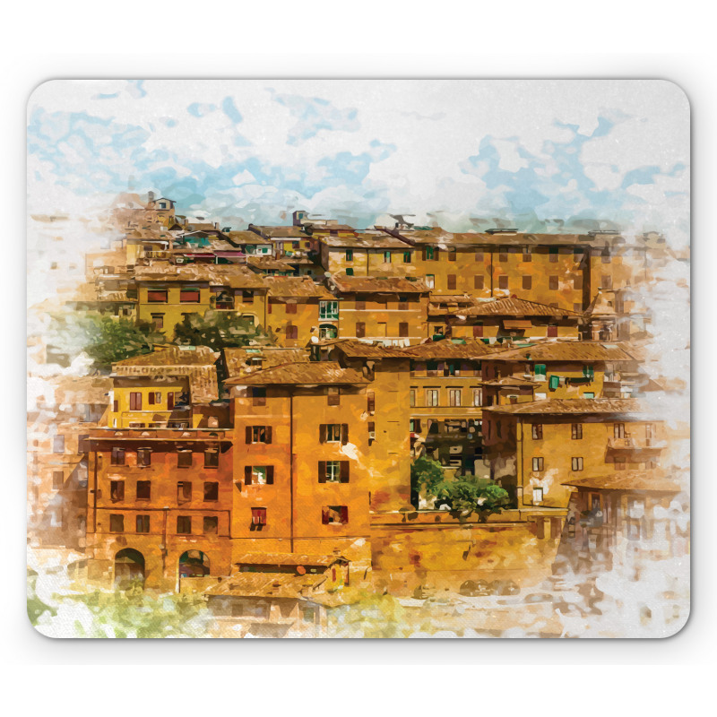 Historic Italian Town Mouse Pad