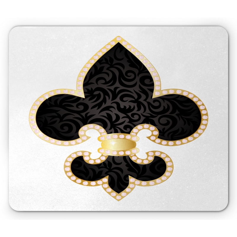 Lily of France Mouse Pad