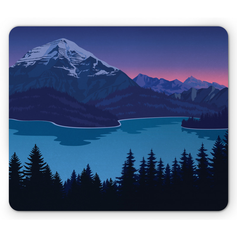 Mountain Hills Forest Mouse Pad