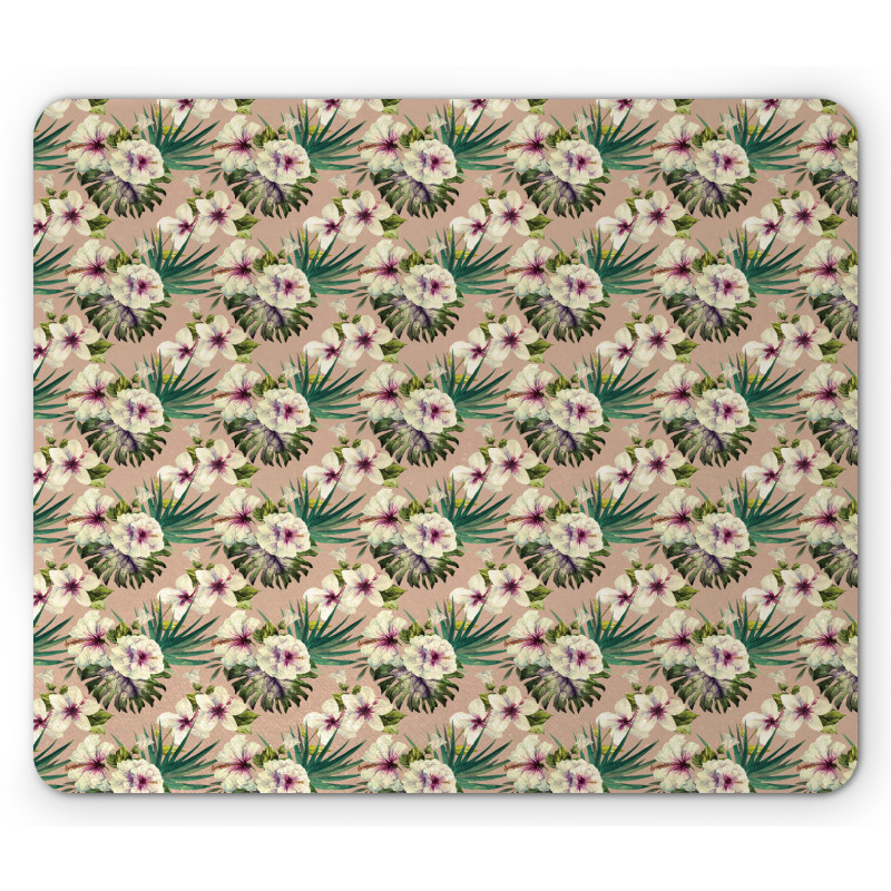 Hibiscus Bouquets Aloha Vibe Mouse Pad