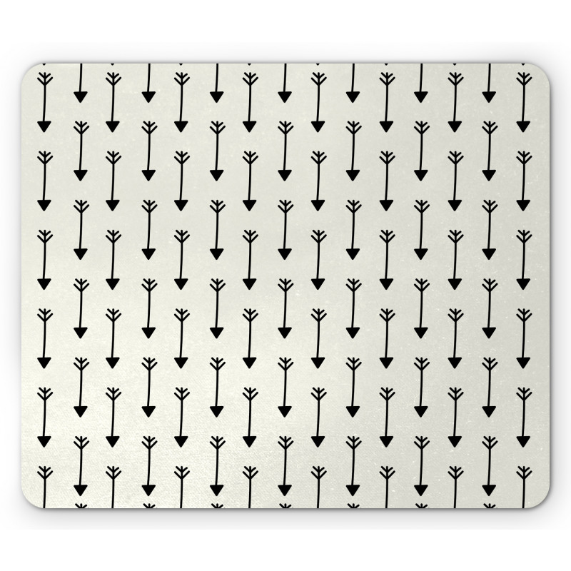 Retro Boho Arrow Pattern Mouse Pad