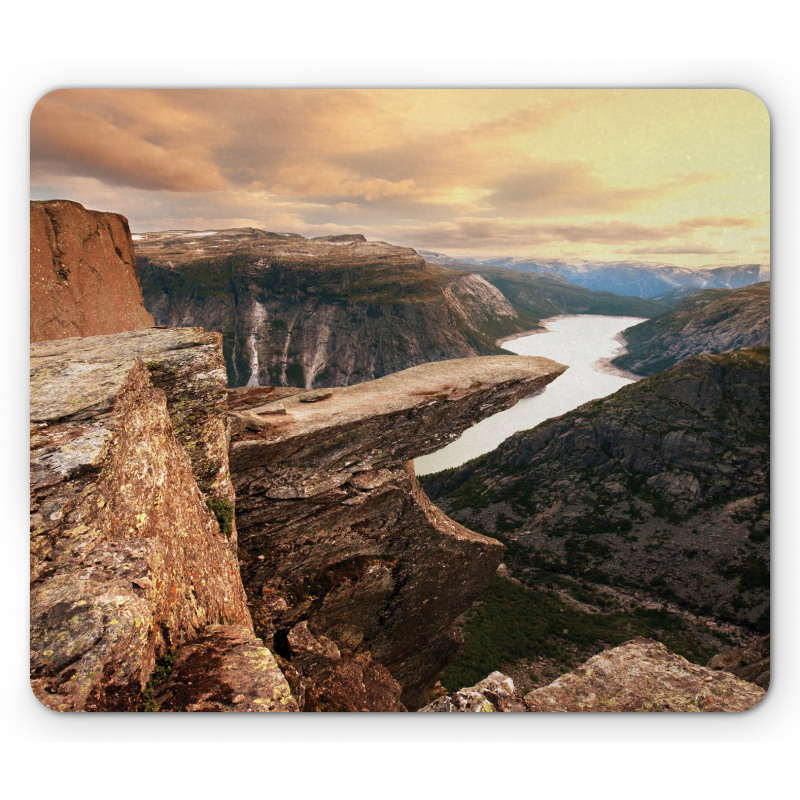River Canyon Norway Mouse Pad