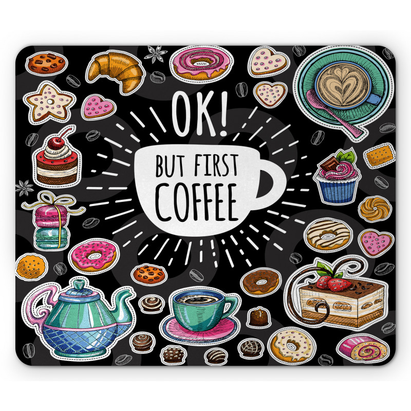 Patisserie Dessert Mouse Pad