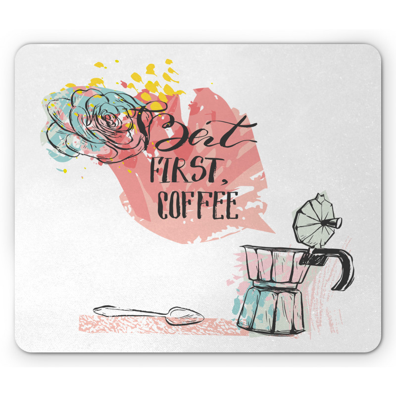 Grunge Art Maker Mouse Pad