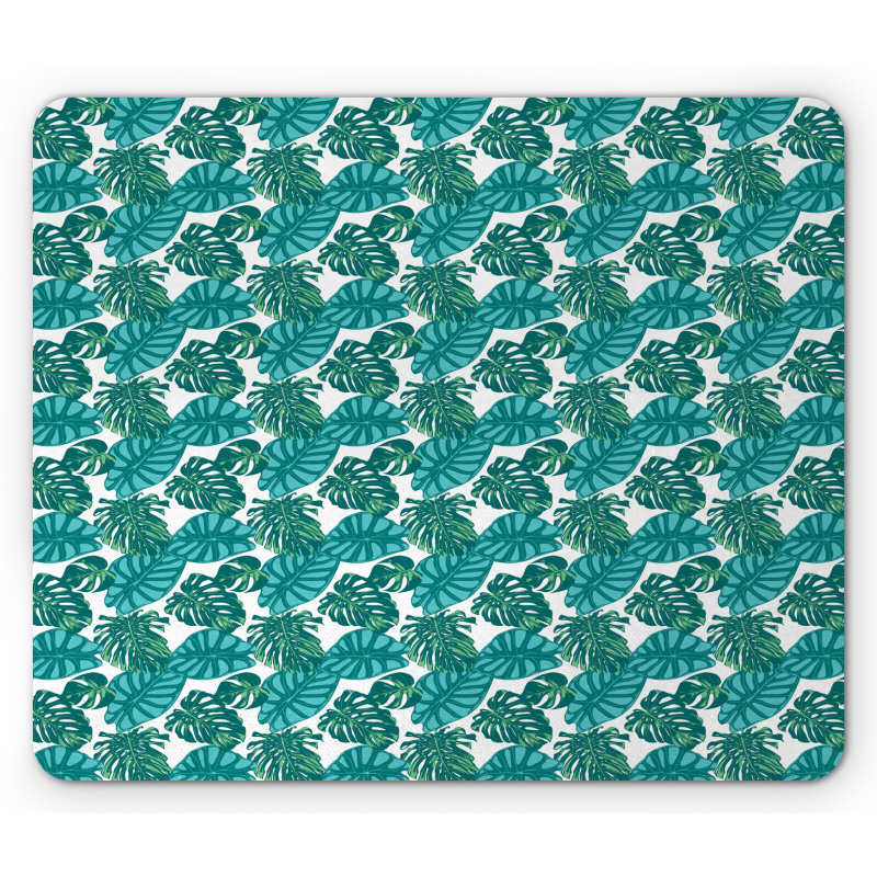 Forest Leaves Nature Themed Mouse Pad