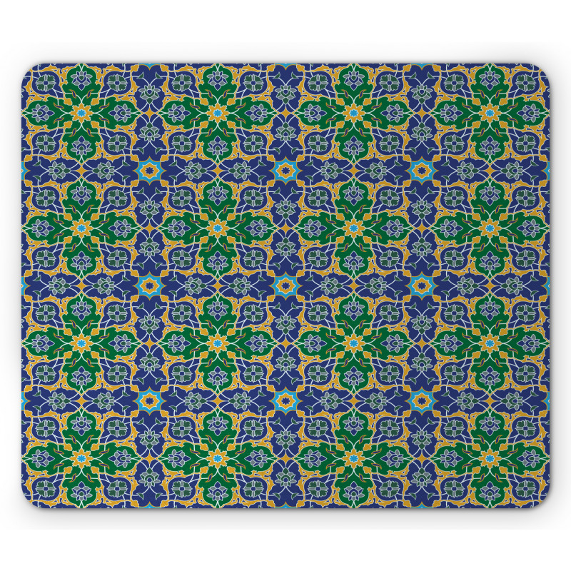 Oriental Damask Mouse Pad