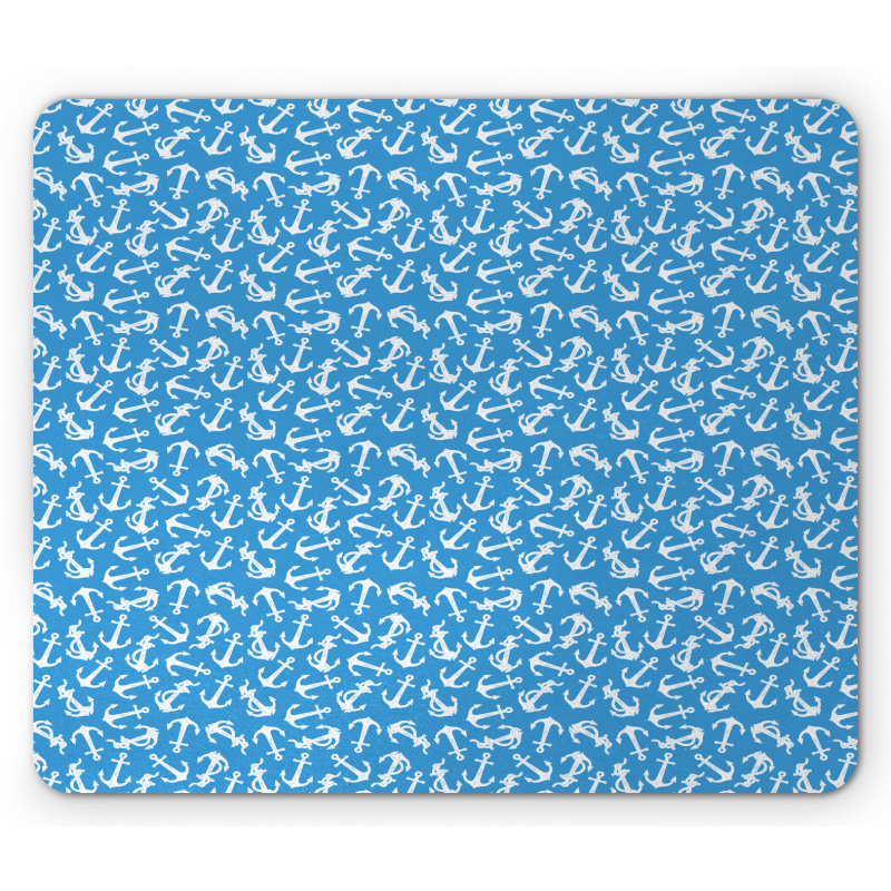 Maritime Anchor Art Mouse Pad