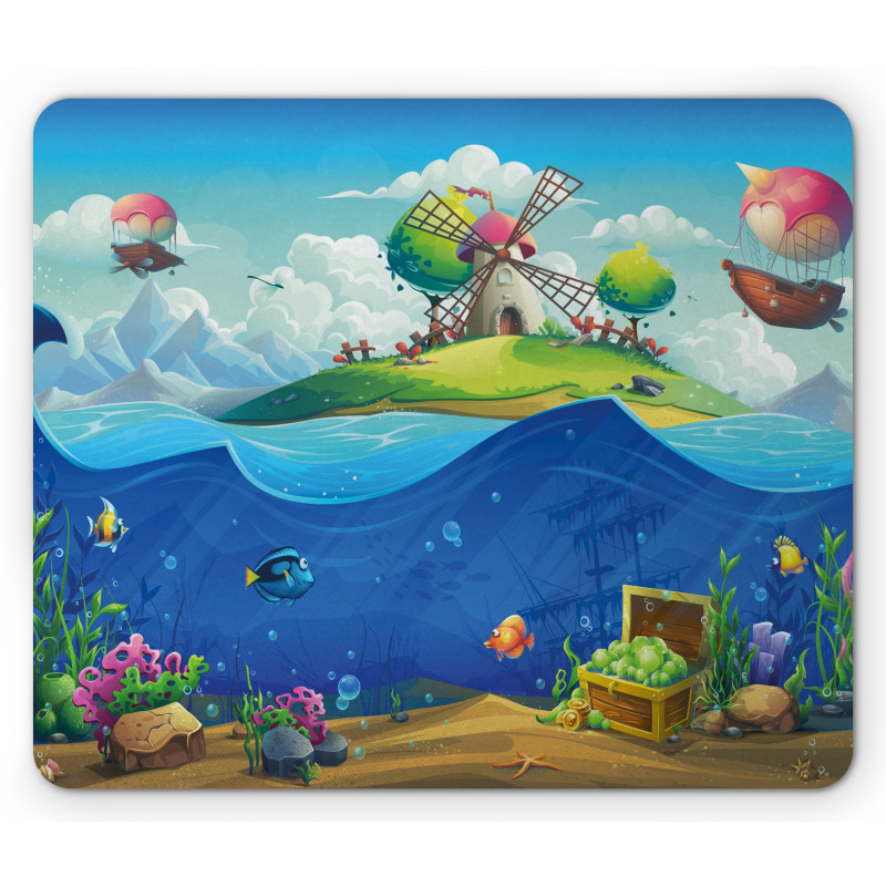 Undersea Treasure Mouse Pad