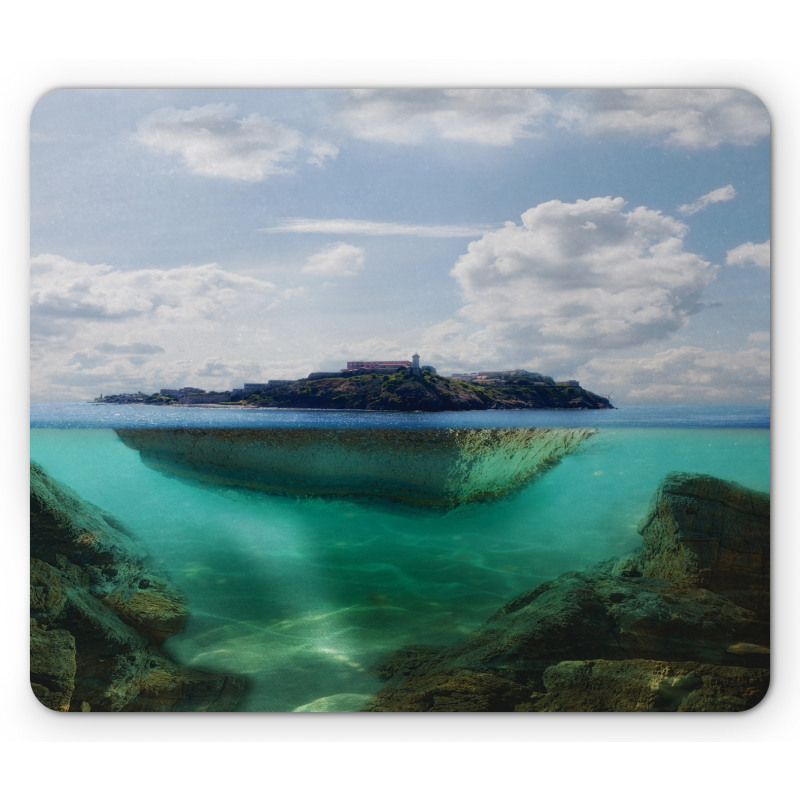 Misty Atlantic Ocean Mouse Pad