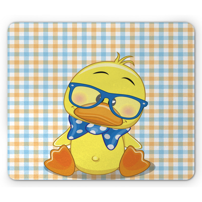 Hipster Boho Cool Duck Mouse Pad