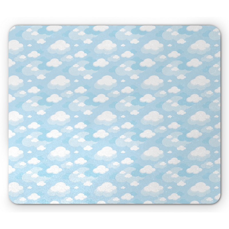 Rhythmic Clouds Graphic Mouse Pad