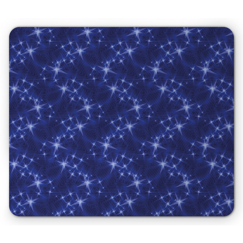 Stripes Triangles Stars Mouse Pad