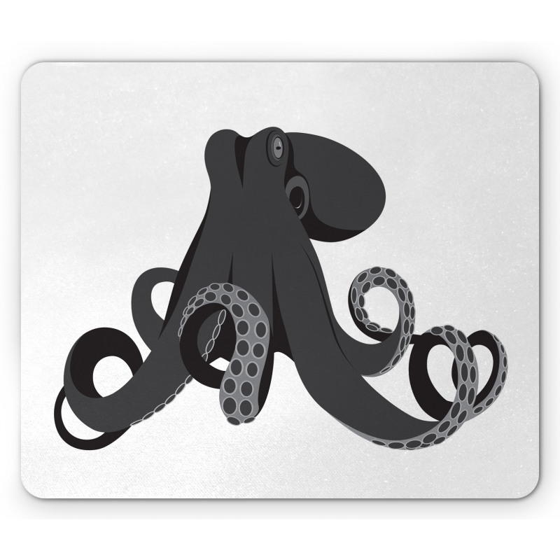 Monochrome Style Animal Mouse Pad