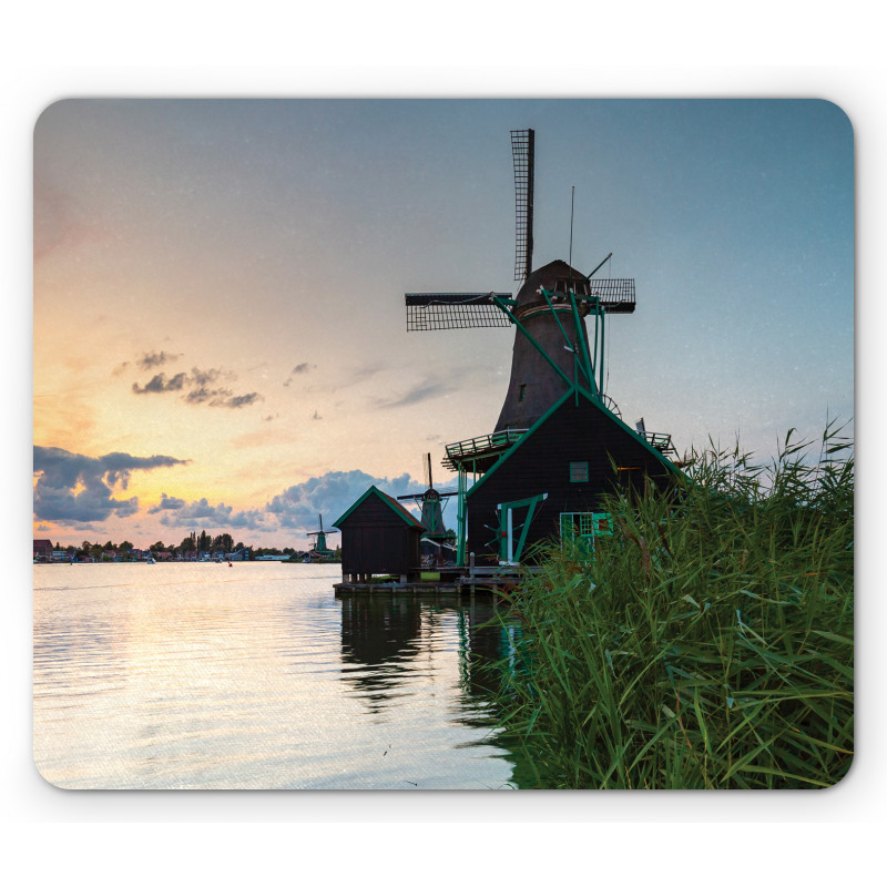 Real Photo of Windmills Mouse Pad