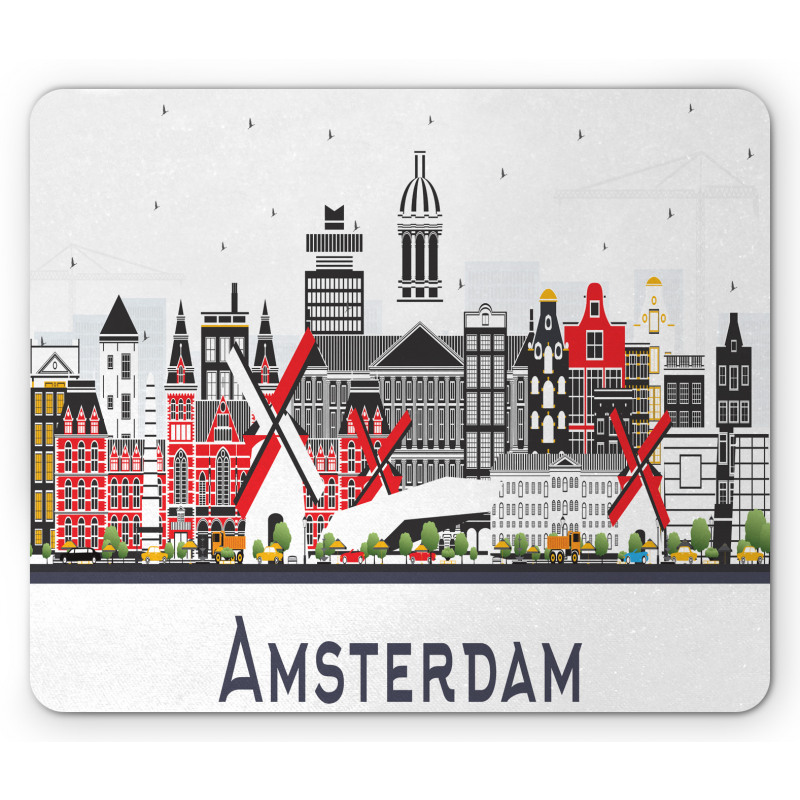 Travel Spots Holland City Mouse Pad