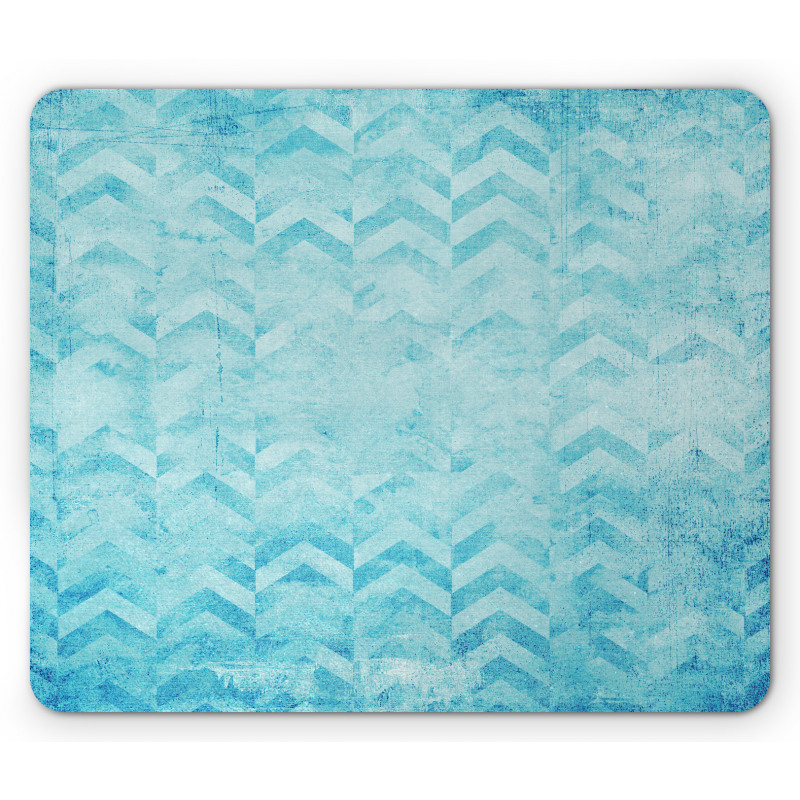 Geomeric Chevron Art Mouse Pad