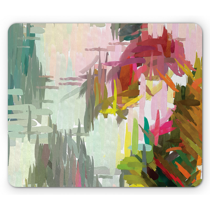 Oil Painting Random Hits Mouse Pad