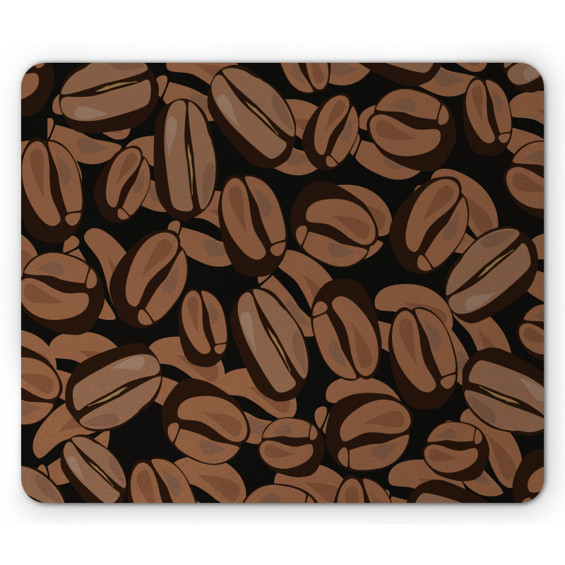 Graphic Image of Beans Seeds Mouse Pad