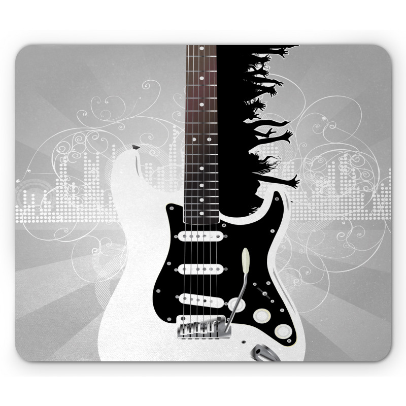 Contemporary People Partying Mouse Pad