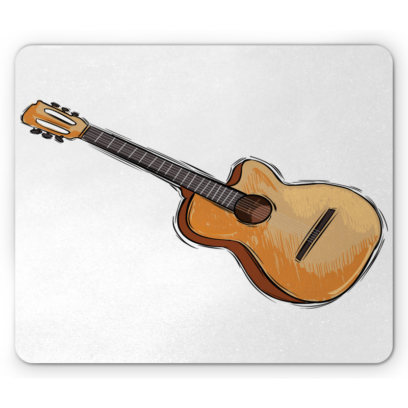 Graphic Single Instrument Mouse Pad