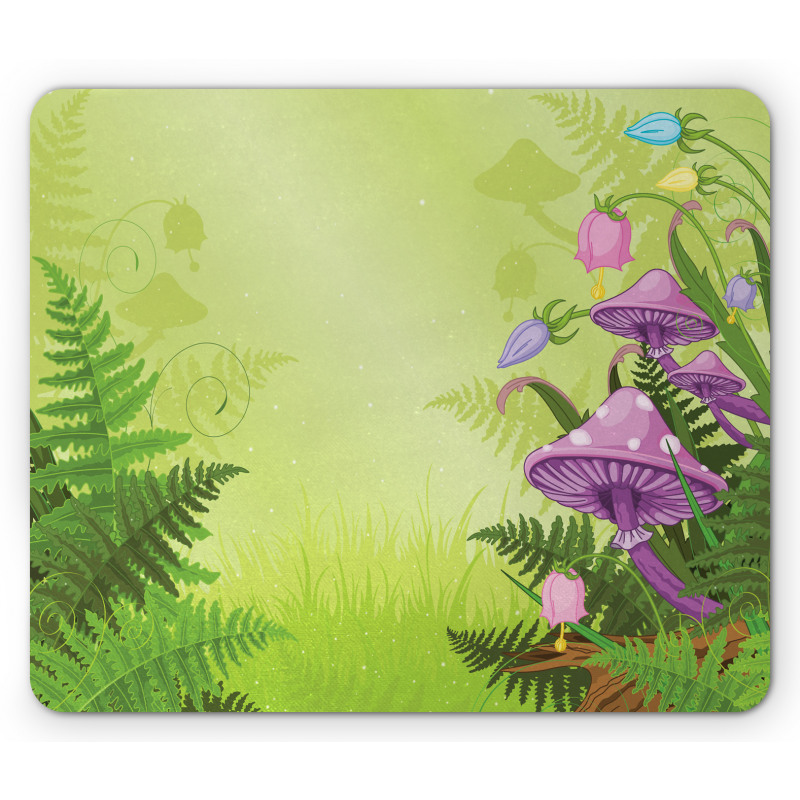 Mushroom Flower Magic Mouse Pad