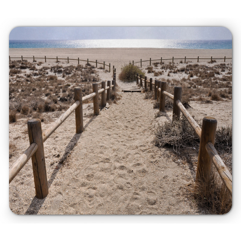 Coastal Holiday Ocean Mouse Pad