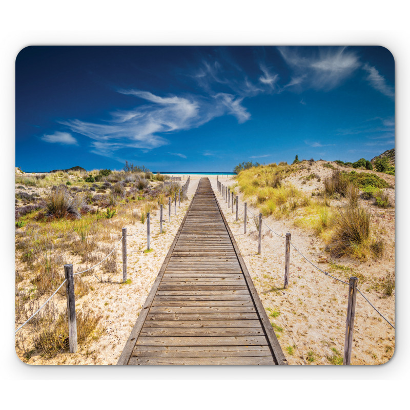 Idyllic Tranquil Shore Mouse Pad