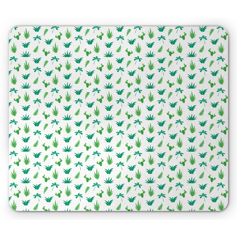 Succulents Plants Art Mouse Pad