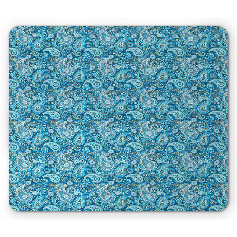 Flower Like Elements Mouse Pad