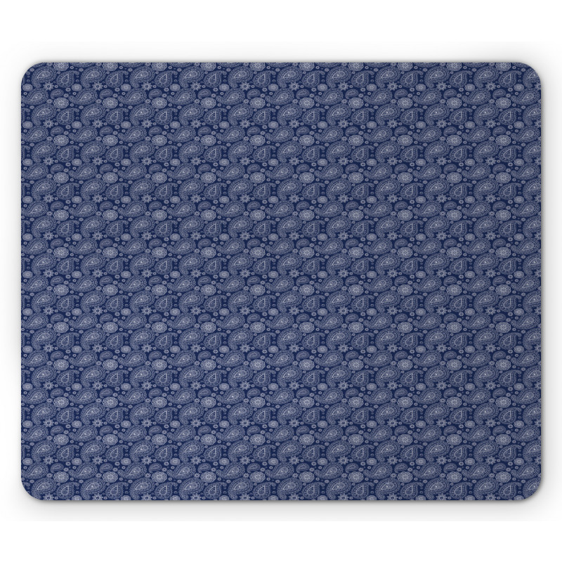 Sketch Style Motifs Mouse Pad