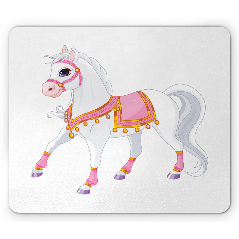 Royal Horse Princess Animal Mouse Pad