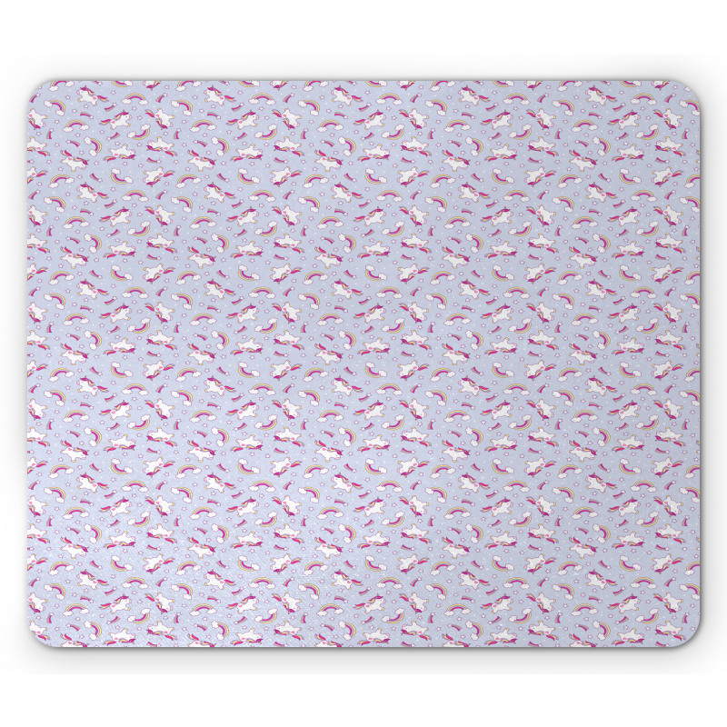 Nursery Horse Sky Mouse Pad