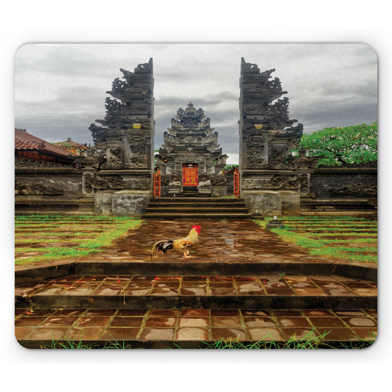 Architecture Gate Building Mouse Pad