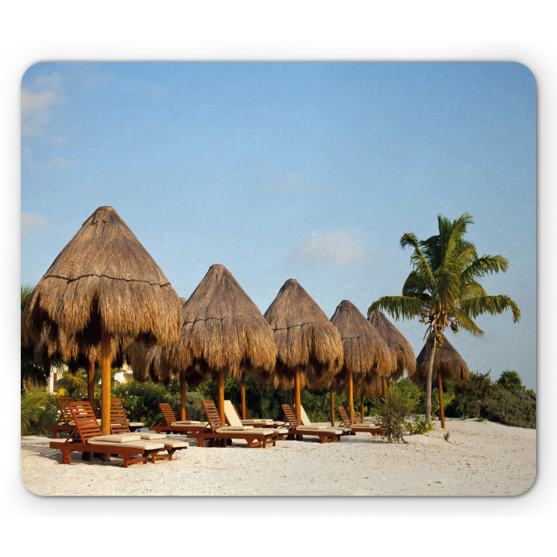 Playa Del Carmen Beach Image Mouse Pad