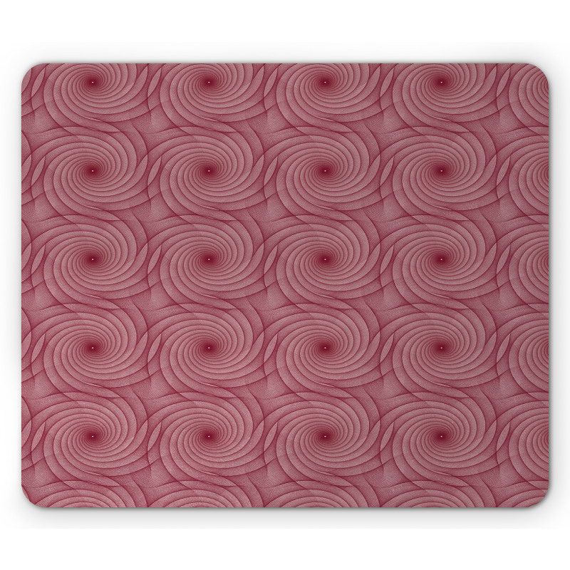 Spirals Motifs Graphic Art Mouse Pad