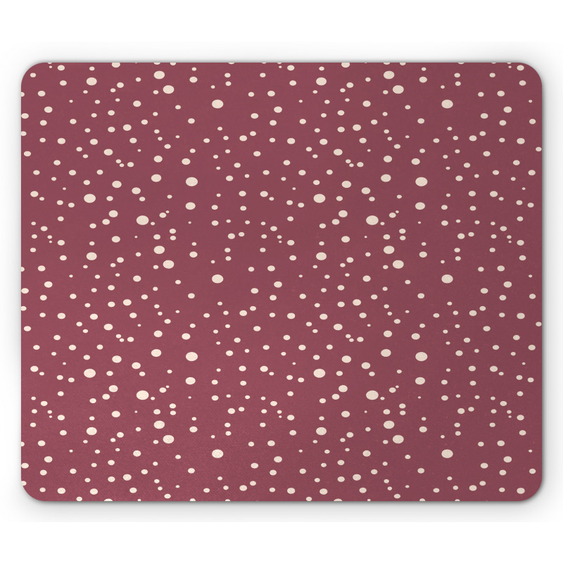 Chaotically Arranged Dots Mouse Pad