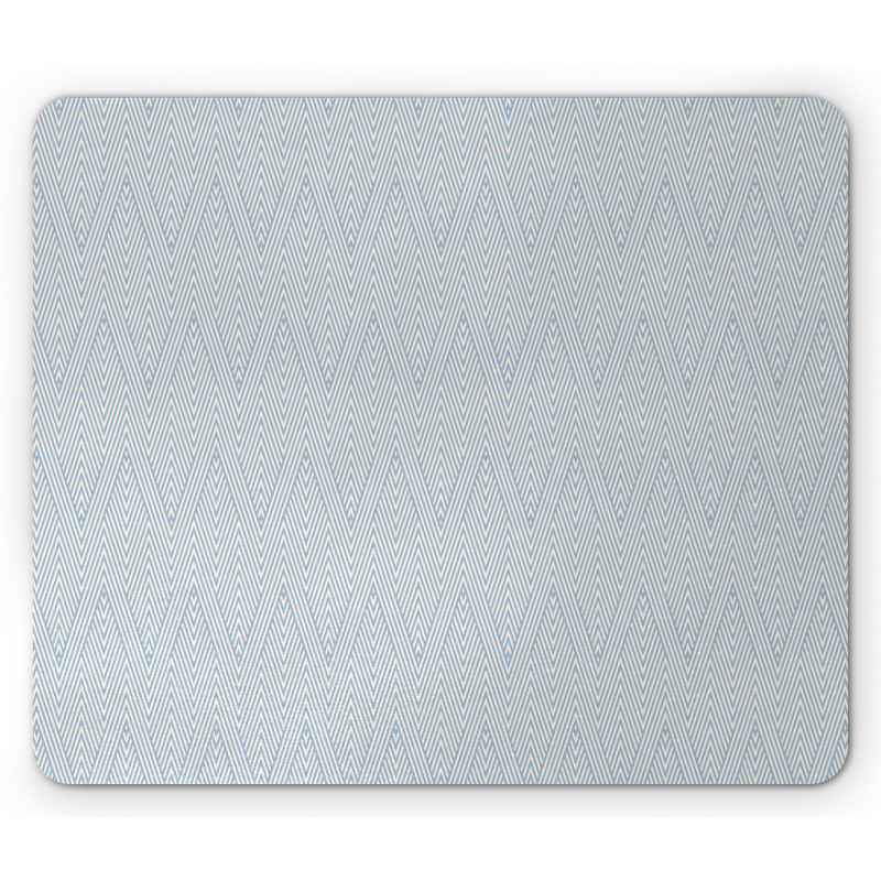 Geometric Retro Stripes Mouse Pad