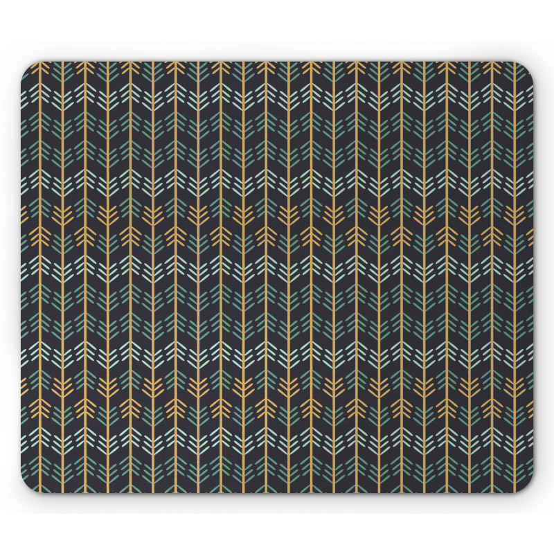 Nature Inspired Shapes Mouse Pad