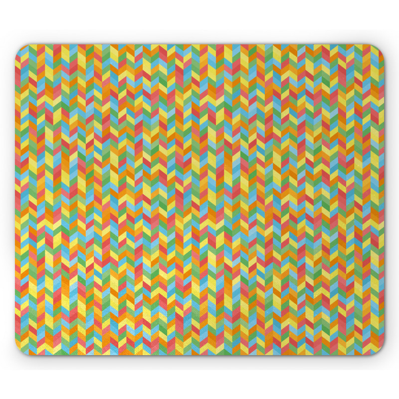 Simple Polygon Pattern Mouse Pad