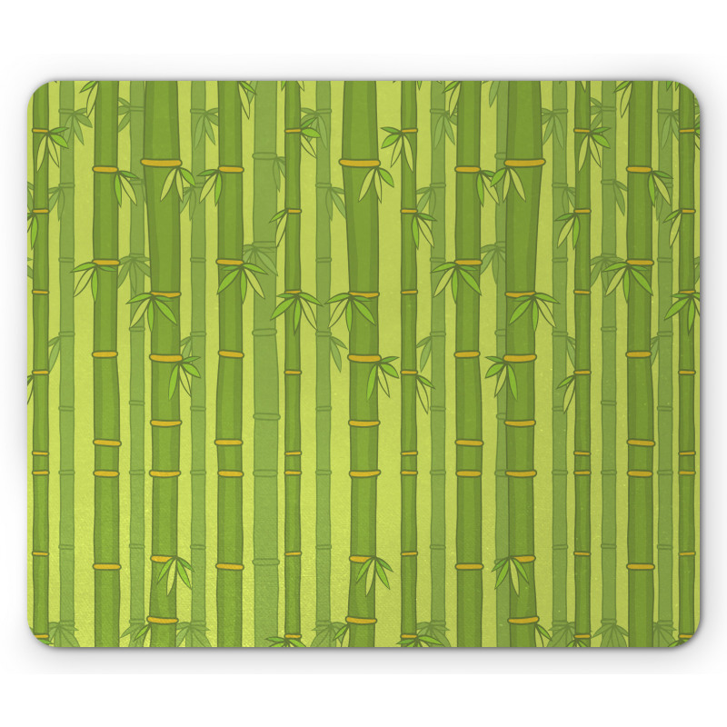 Bamboo Forest Tubes Art Mouse Pad