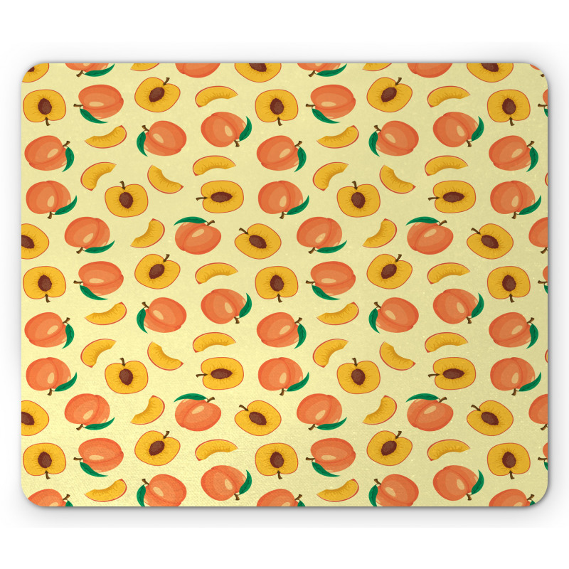 Fresh Raw Sliced Fruit Mouse Pad