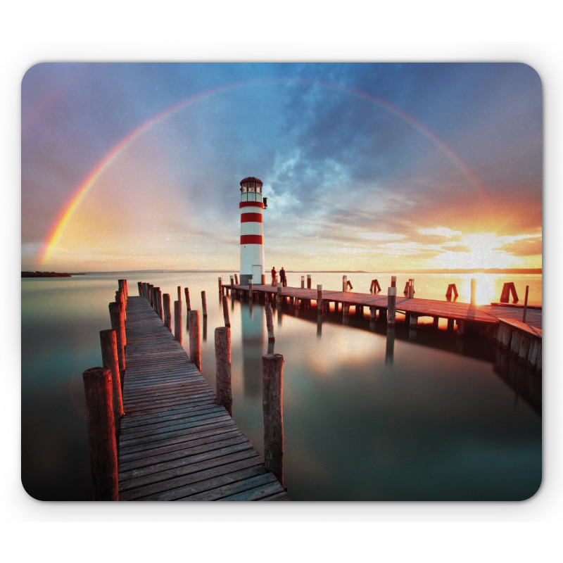 Clouds Sunset at Sea Mouse Pad