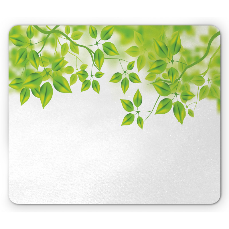 Leaves Spring Art Mouse Pad