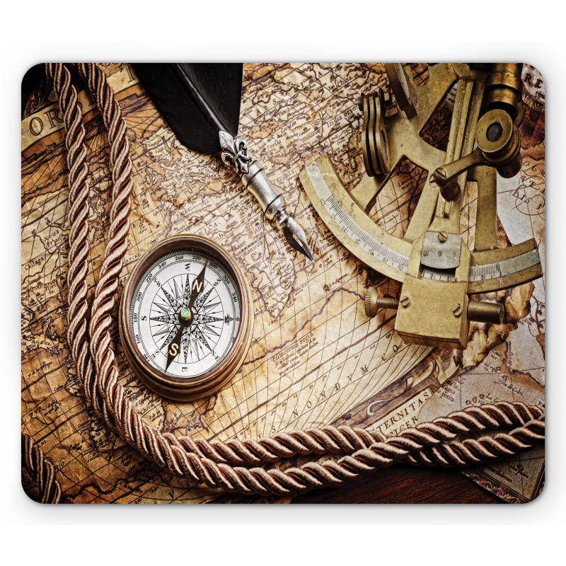 Voyage Theme Lifestyle Mouse Pad