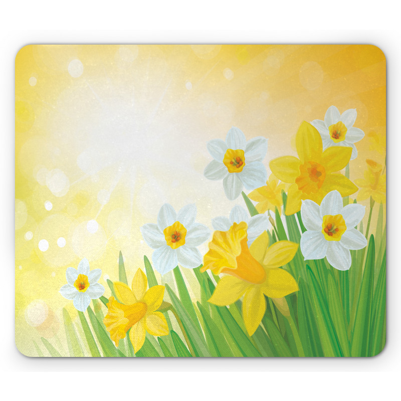 Flower Garden in Summer Mouse Pad