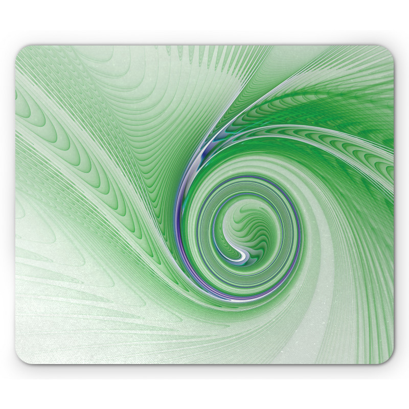 Abstract Fractal Spirals Mouse Pad