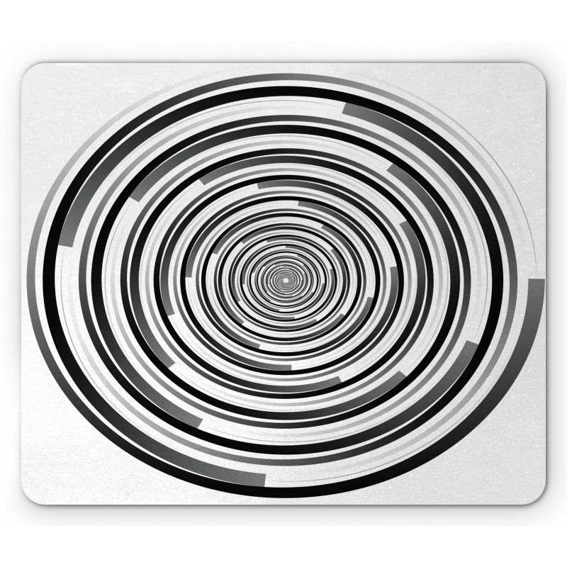 Abstract Art Spirals Mouse Pad